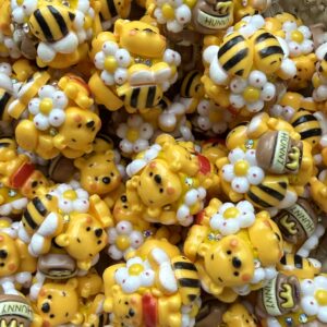 Honey Bear Acrylic Bead