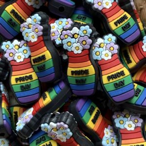 Pride Day Flowers in Vase