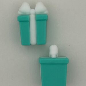 Gift Box teal 3d