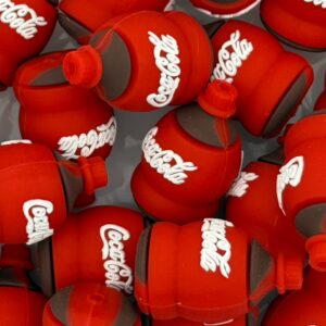 Classic cola bottle 3d