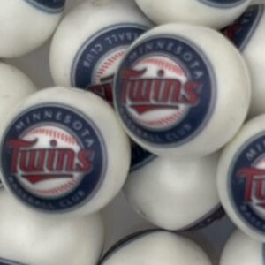 Minnesota Twins 20mm acrylic printed bead