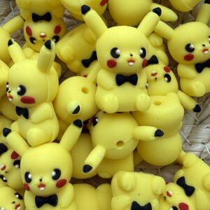 Yellow Electric Mouse 3d