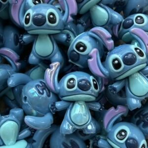 Blue guy with pink ears 3d