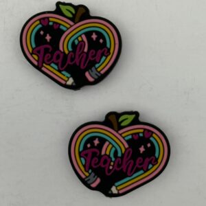 Teacher pencil apple shape