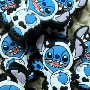 Blue guy cow costume