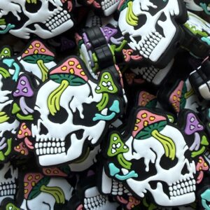 Skull with mushroom head