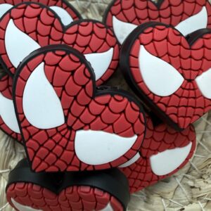 Spider hero heart face